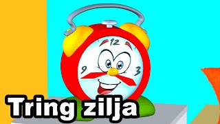 TRING ZILJA  Kenge per femije  Ringing Bell  Song for children by Studio quotÇamarroketquot [upl. by Noval]