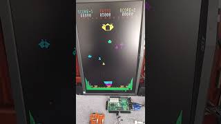 Lunar Rescue Arcade for Spartan3 Starter Kit XC3S200 FPGA Board  httpgithubcompinballwizz [upl. by Tnahsarp278]