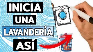 💦 Como Montar una LAVANDERIA Rentable desde 0 🌀TOP SECRETOS [upl. by Ramyaj]