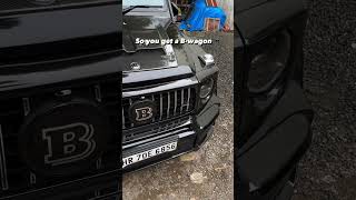 GWagon OR BWagon money paisa gwagon MercedesBenz brabus delhi india maybach brabus [upl. by Leiva]