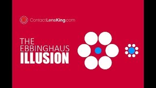 The Ebbinghaus Illusion  Optical Illusions [upl. by Obed314]