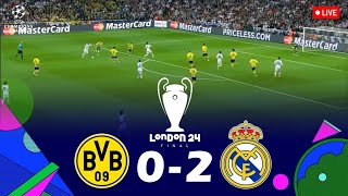 Dortmund vs Real Madrid  Champions League Final 2024 Full Match [upl. by Hadley]