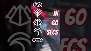 All 5 Focus Schools in 60 Sec warframe [upl. by Aleahc446]