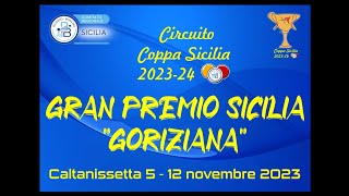 2Â° GRAN PREMIO SICILIA quotGORIZIANAquot Nicosia F vs Nicoletti E [upl. by Lat]