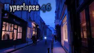 Hyperlapse Walk In Paris Rue Vieille du Temple Paris France [upl. by Byrann]