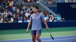 Carlos Alcaraz vs Matteo Berrettini final Game at the US Open 2024 [upl. by Novelia]