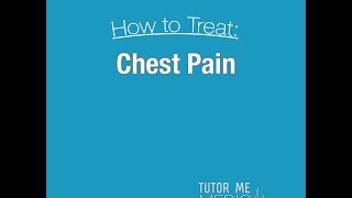 How to treat Chest Pain AHA ACLS Guidelines 2017 [upl. by Hpsoj]