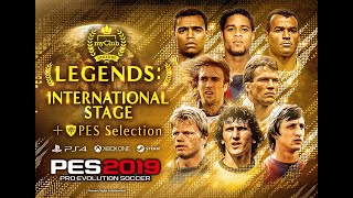 LEYENDAS Y EQUIPOS CLASICOS PES 2019 PARA PC [upl. by Bresee360]