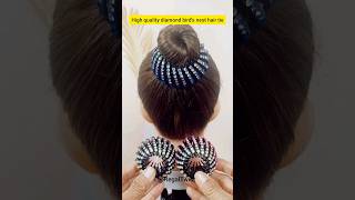 New Birds Nest Hair Circle Hairstyle Braiding Tutorial [upl. by Kcirdnek]