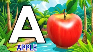 A for apple  अ से अनार  abcd  phonics song  a for apple b for ball c for cat  abcd song  abcde [upl. by Retrak840]