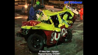 DT Videos Open Unlimited cc Banger Racing  Highlights  Ringwood Raceway [upl. by Eidolem]