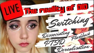 UNBOXING LIVE What Dissociative Identity Disorder REALLY looks like PTSD SWITCHING DISSOCIATING [upl. by Burchett523]