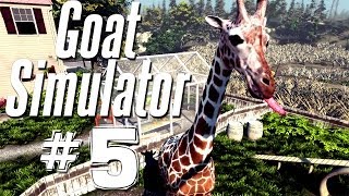 Goat Simulator Gameplay and Commentary [upl. by Leontina]