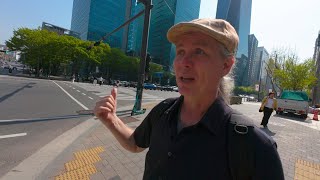 Korean Pronunciation Tips while Walking Through Gangnam [upl. by Saticilef]