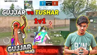 godtusharop1 vs GUJJAR X 1v1 TDM FULL INTENSE MATCH 🥵 MOST HARD COMEBACK 🔥  PUBG MOBILE LITE [upl. by Giannini986]