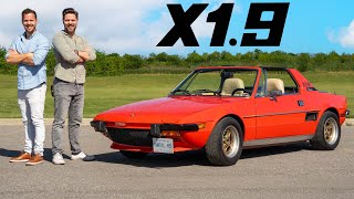 Restomod Fiat X19 Quick Review  30000 Of Joy [upl. by Hcra656]