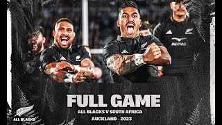 FULL GAME All Blacks v South Africa Mt Smart Stadium [upl. by Hornstein905]