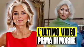 PAOLA MARELLA LULTIMO VIDEO POCO PRIMA DI MORIRE quotIL TEMPO PASSA TROPPO IN FRETTAquot [upl. by Hessler]