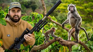 10 Day African Safari  Monkey CATCH amp COOK [upl. by Montague]