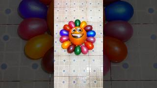 ASMR Various Water Colors  Happy Smiling Balloon Pop Reverse asmr balloonpopping shortsviral [upl. by Lamaaj926]