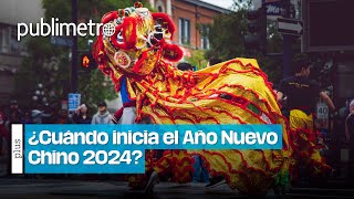 ¿Cuándo inicia el Año Nuevo Chino 2024 [upl. by Hasin]