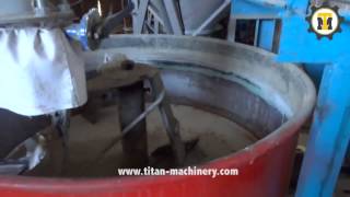 Quick overview of the terrazzo tiles making production line [upl. by Pascia]