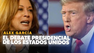 Kamala vs Trump y todo sobre el debate presidencial de los Estados Unidos  Alex García [upl. by Melitta]