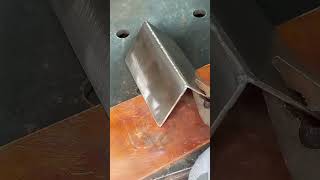 Welding edges together DIY [upl. by Undry570]