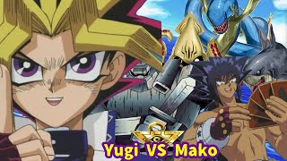 yugioh what if we use duelist kingdom rulesyugi vs mako [upl. by Hanako]