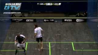 ‪Squash  Borja Golan v Ramy Ashour  PSA Allam British Squash Open 2012‬ [upl. by Wales]