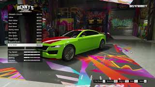 GTA V Bennys Car Custom Übermacht Revolter Cadillac Escala Concept  Ultimate Build [upl. by Phira]