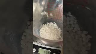 Measuring Emulsifying Wax to make body lotion asmr ytshortsvideo bodylotion bts [upl. by Nina]