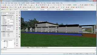 3D Architectural design in DWG and Rendering  IDEA Architecture [upl. by Fiora]