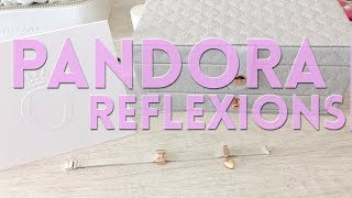 PANDORA Reflexions  An Overview of My Reflexions Bracelet and Reflexions Jewelry Box [upl. by Anisirhc875]