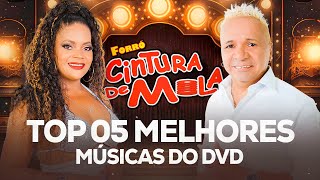 TOP 05 MELHORES MÚSICAS  FORRÓ CINTURA DE MOLA DVD 2023 [upl. by Assirem]