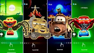 🏎️ Car Eater vs Cursed Miss Fritter vs Tow Mater vs Lightning Mcqueen Eater  Coffin Dance 🪩 [upl. by Retsae492]