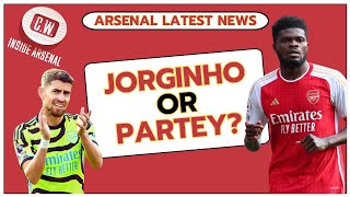 Arsenal latest news Jorginho or Partey  Rices White comments  Saliba criticism  Coles award [upl. by Wildee]