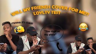 WILL MY FRIENDS COVER FOR ME ULTIMATE LOYATY TEST FT MapsThosago  Hlaxx Mashaba [upl. by Billen750]