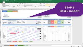 Vakantieplanning maken in Excel [upl. by Anuaik]