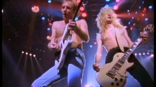 DEF LEPPARD  quotPour Some Sugar On Mequot Official Music Video [upl. by Enimzzaj]