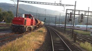 ★ 🇨🇭Cab ride Olten  Läufelfingen  Sissach Switzerland 2014 [upl. by Aitnic]