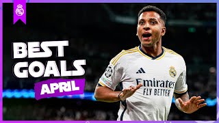 REAL MADRID  BEST GOALS IN APRIL 2024 [upl. by Christean660]