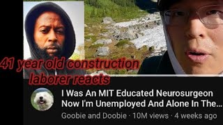 quotIm an MIT educated Neurosurgeon and I quitquot construction laborer reacts Dr Antonio Webb talking [upl. by Jueta659]