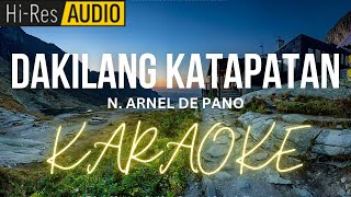 Dakilang Katapatan Karaoke  MinusOne  Instrumental [upl. by Correy]