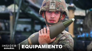 Todo lo que un Soldado de Artillería Lleva en una Misión  Equipamiento  Insider Español [upl. by Ainel]