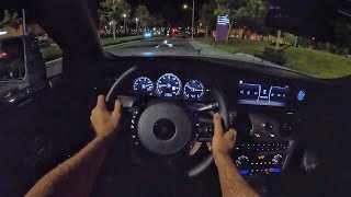 2022 RollsRoyce Ghost Black Badge POV Night Drive 3D AudioASMR [upl. by Bebe]