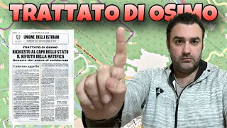 Trattato di Osimo il Controverso Patto che Cambiò i Confini Italiani [upl. by Grega605]