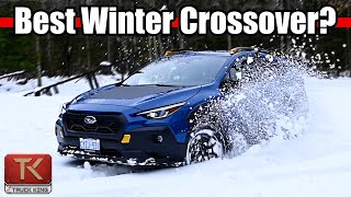 Subaru Crosstrek Wilderness vs Ice Snow amp Mud Will the Subaru Make it Through [upl. by Euqram122]