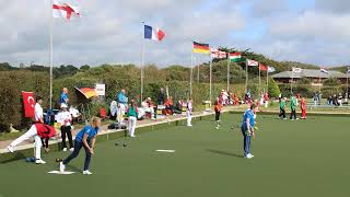 European Championships 2024 session 5 Gents Pairs Ireland vs Cyprus [upl. by Nylecsoj276]