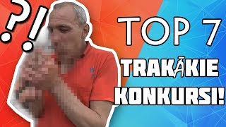 TOP 7 TRAKĀKIE KONKURSI BEZPAJUMTNIEKIEM  ŠOKĒJOŠI KONKURSI KAS VAR NOTIKT TIKAI KRIEVIJĀ [upl. by Ayila]